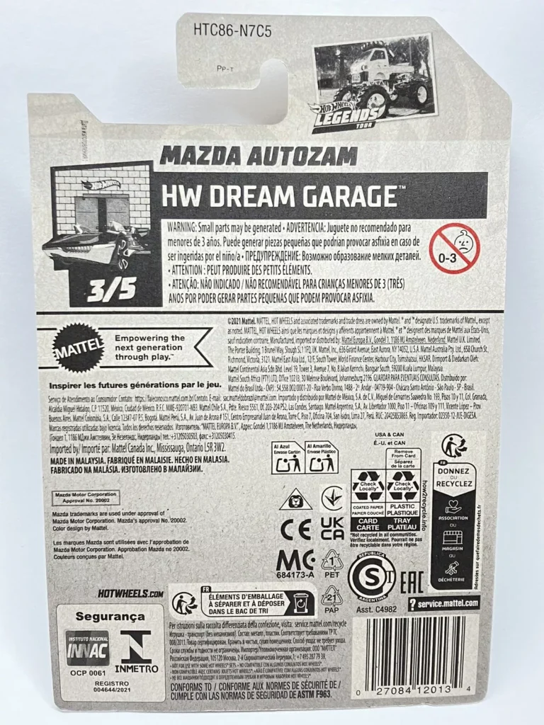 MAZDA Autozam 2024 HOT WHEELS MAZDA Autozam 2024 HOT WHEELS
